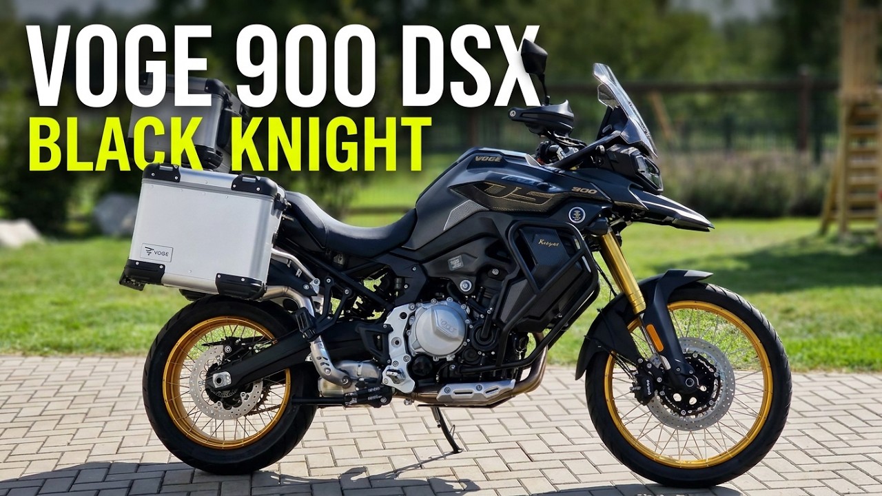 Voge 900 DSX Adventrure Black Knight MY2025 - 4K walkaround video