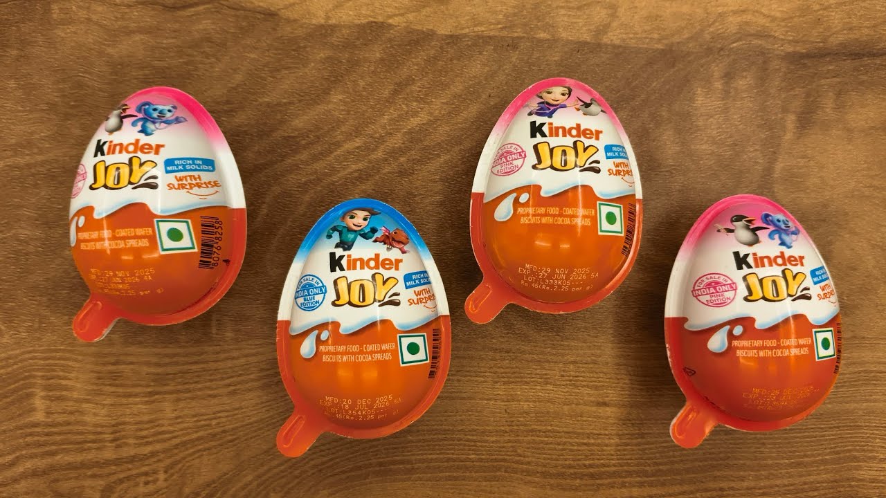 Kinder Joy Unboxing ASMR #kinderjoy #asmr #kindersurprise