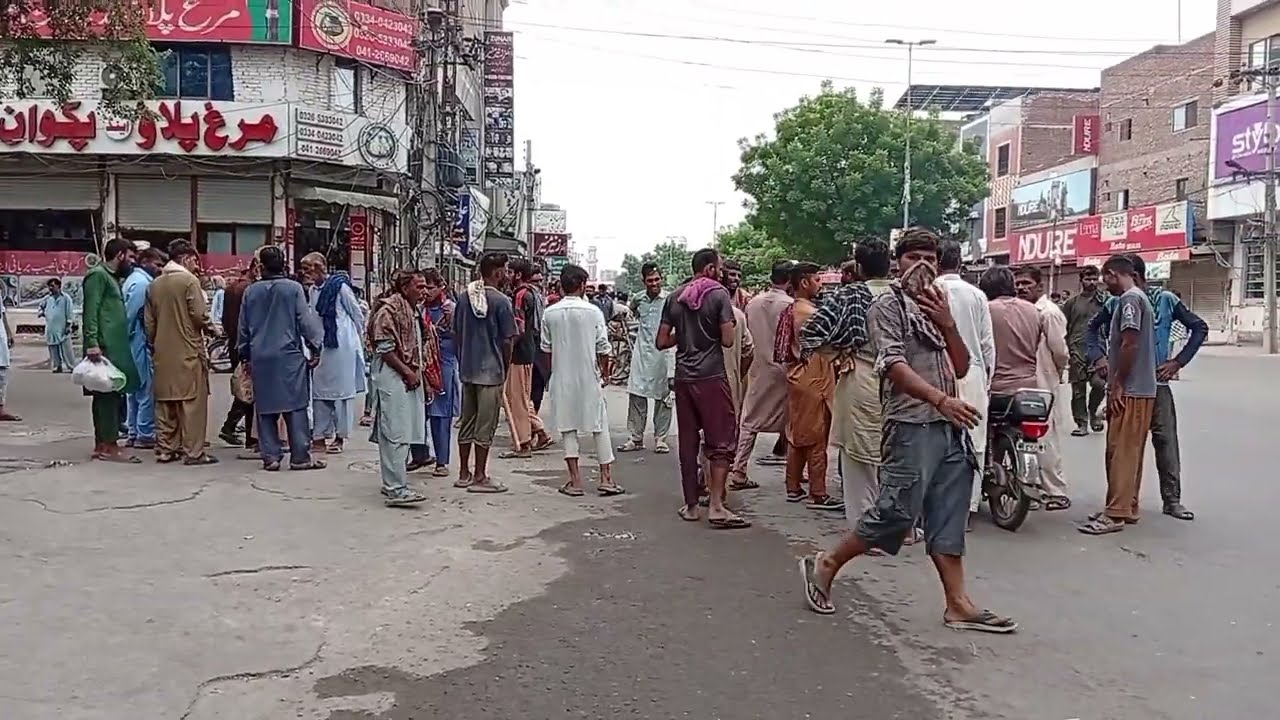 Samanabad Faisalabad || college road || Madni Masjid || Madni chowk || school road || @Trip905