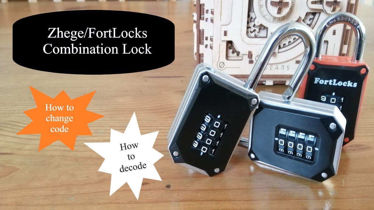 #21 Кодовый замок для спортзала Zhege FortLocks. Смена кода, как расшифровать/восстановить комбин...