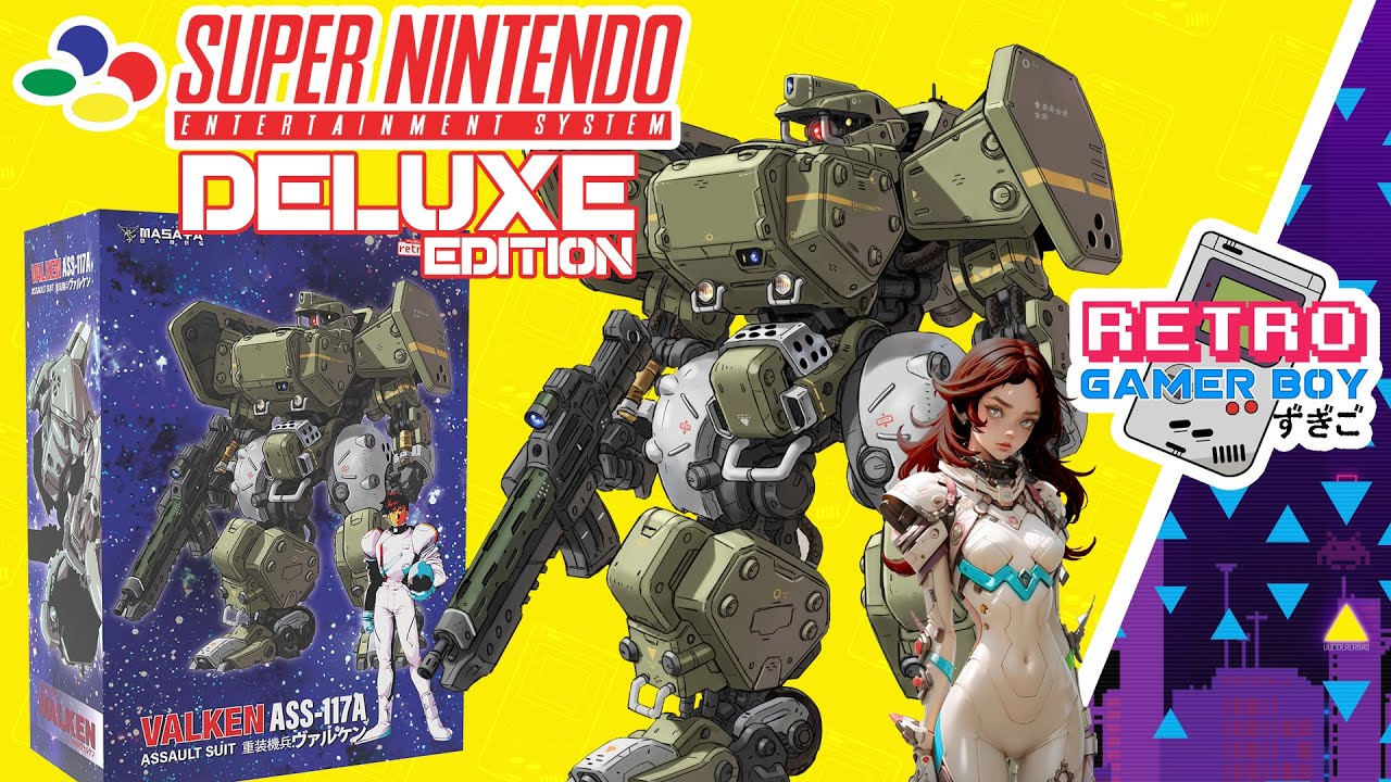 Retro Gaming Deluxe Collectors Edition in 2023 – Assault Suits Valken
