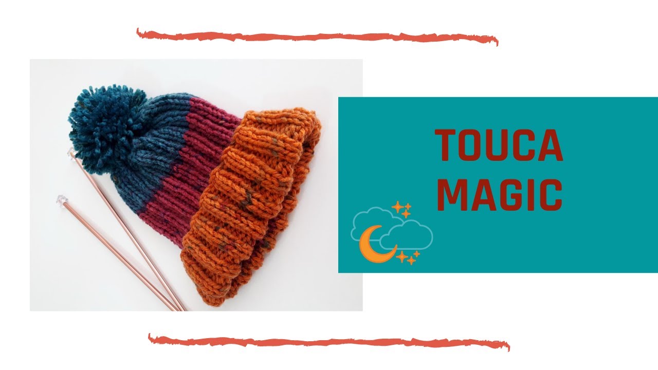 Touca Fácil Magicpull com pompom