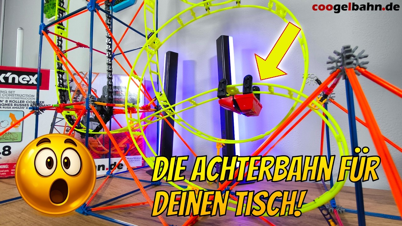 Ein cooles Ding! K'NEX ROLLERCOASTER 🎢 Unboxing & Test