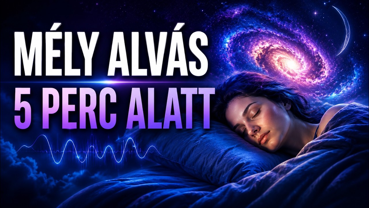 M&eacute;ly alv&aacute;s 5 perc alatt &ndash; Amikor t&uacute;l sok a gondolat | Delta binaur&aacute;lis hangokkal