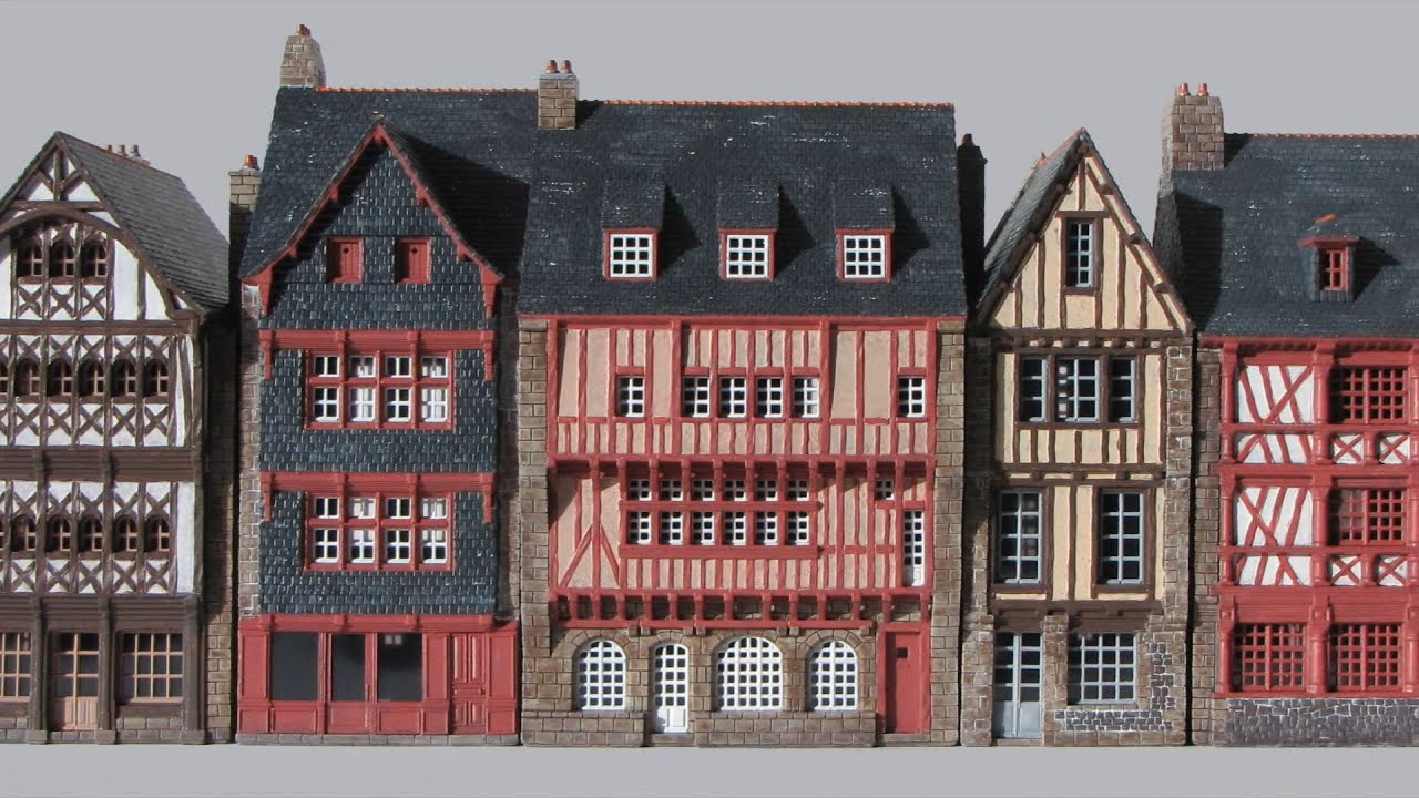 5ème série de maquettes pour Bretagne Miniature