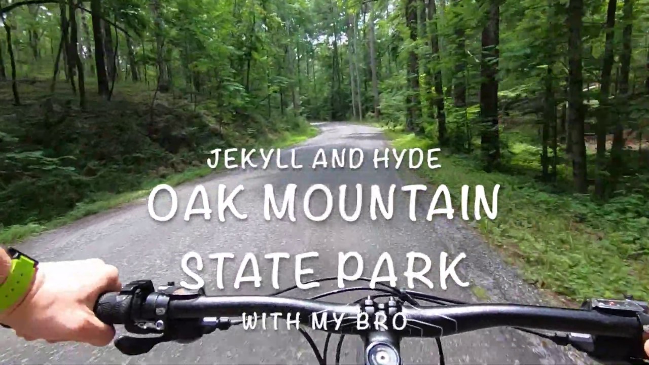Oak Mountain mountain biking - Jekyll and Hyde black diamond trail