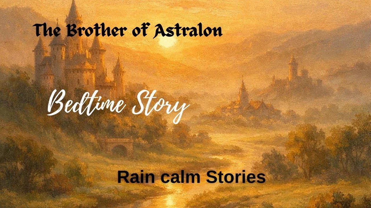 The Brothers of Astralon — Gentle Adult Bedtime Story for Sleep & Relaxation with soft Rain sound