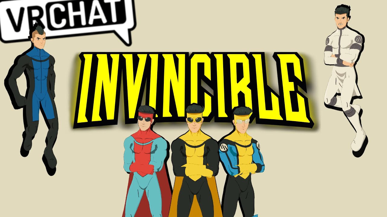 Invincible makes his arrival in Vrchat!