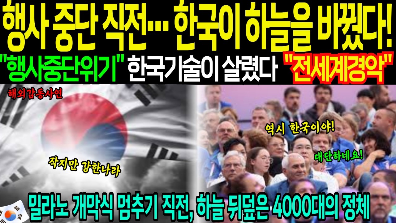 [해외감동사연]장난감이라 비웃었던 드론 사천 대가 밀라노 하늘을 열었다...오만했던 NATO가 폐공장 앞에서 무너진 충격 결말