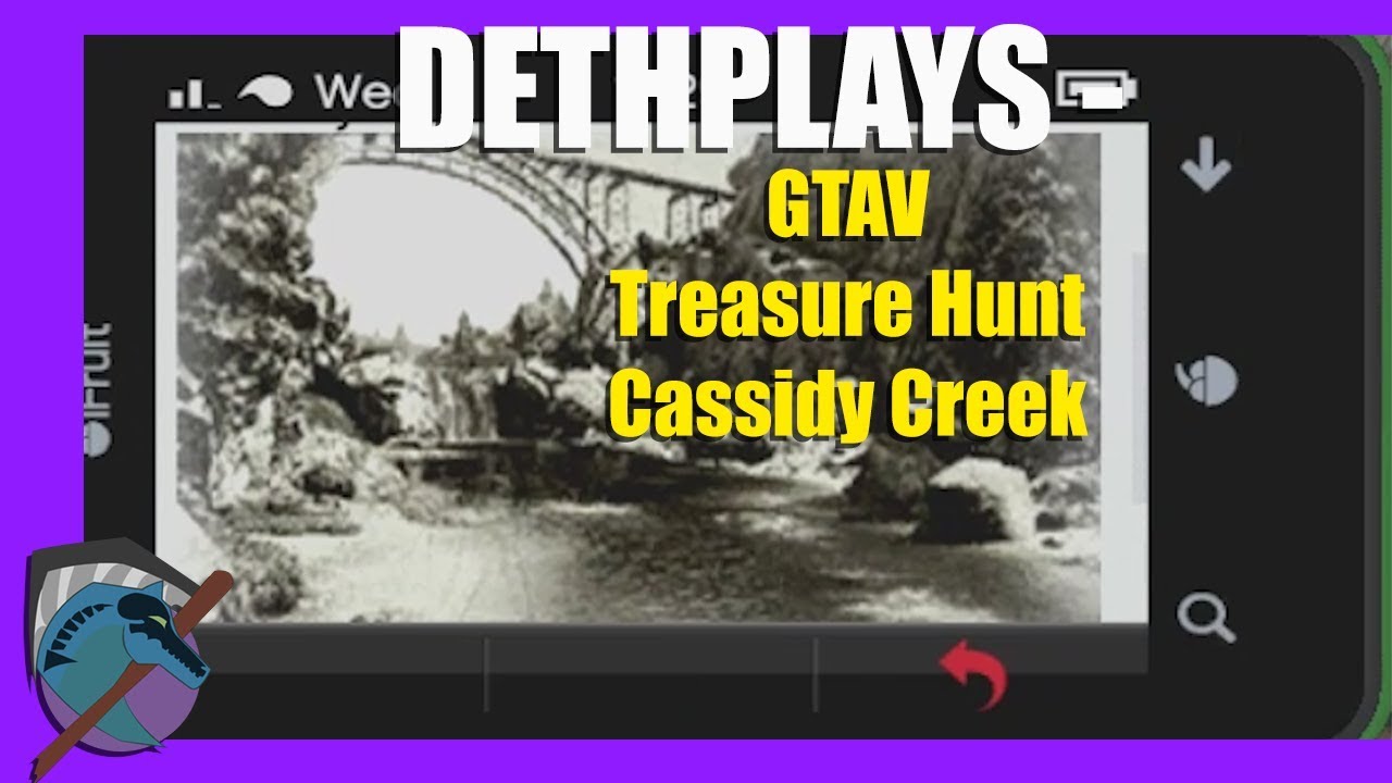 Gold Double Action Revolver | Cassidy Creek - DethPlays - GTAV Treasure Hunt