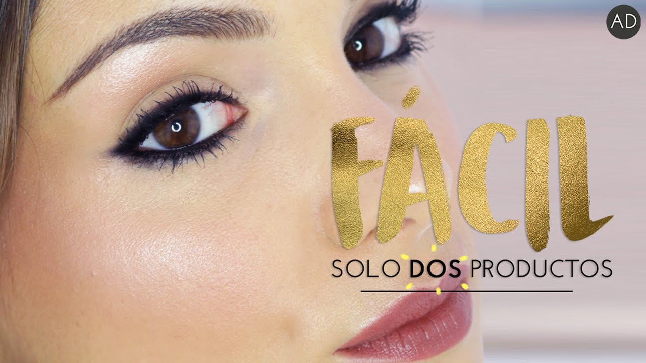 Maquillaje fácil mirada intensa | (Ad) Tutorial con DOS alternativas