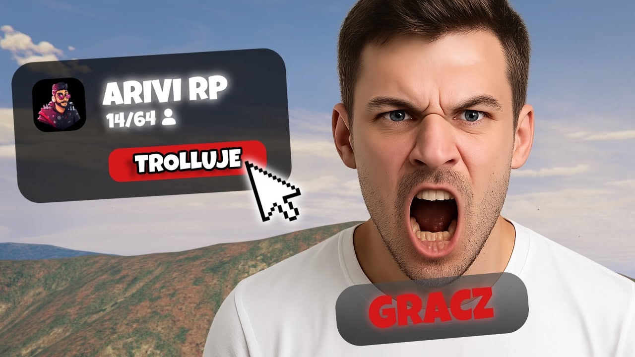 GTA V Trolluje graczy na Arivi RP 😶‍🌫️😱🤬