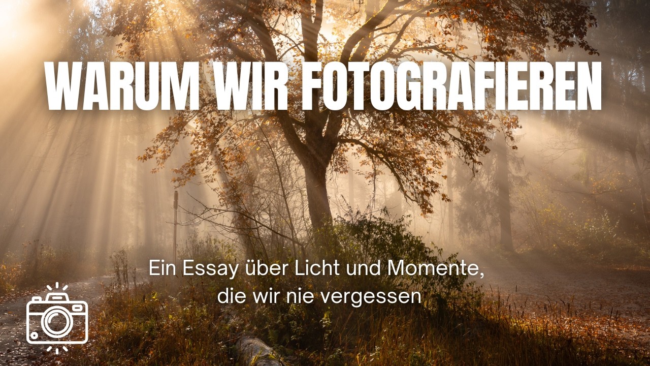 Warum wir fotografieren. Ein Essay über Licht und Momente, die wir nie vergessen