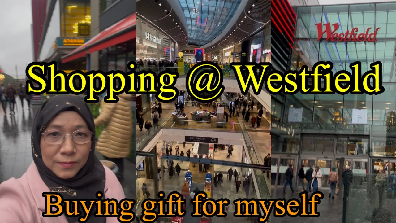 Nag shopping sa Westfield || Nakabili din ako ng gift para sa sarili