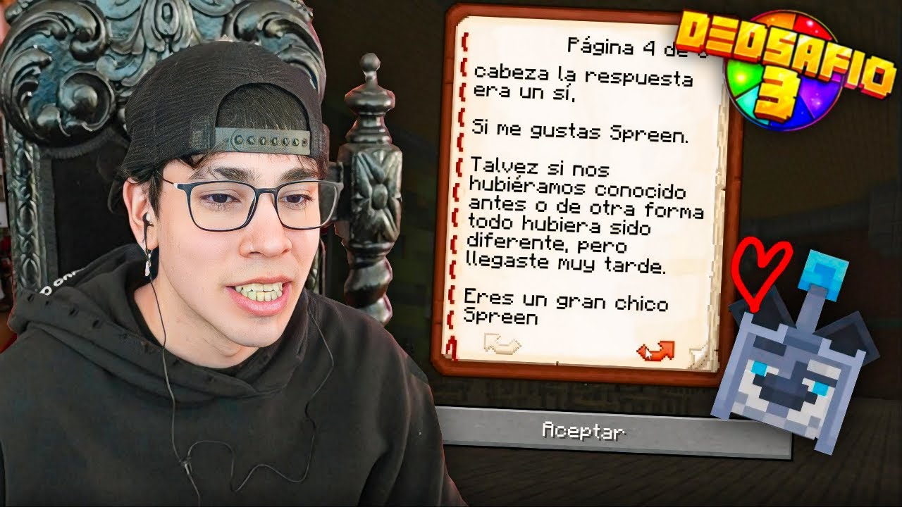 SPREEN LEE LA CARTA QUE LE DEJO PILI ANTES DE IRSE DEL DEDSAFIO 😔