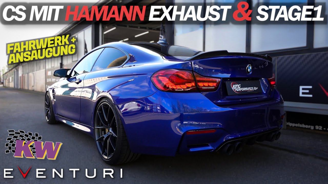 EVENTURI + KW V3 Gewindefahrwerk passend für BMW M4 CS F82 | Hamann Edition | Extrem Selten |100-200