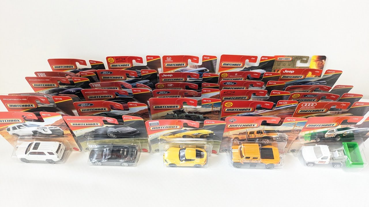 Matchbox 2025 и некоторые сравнения с Hot Wheels