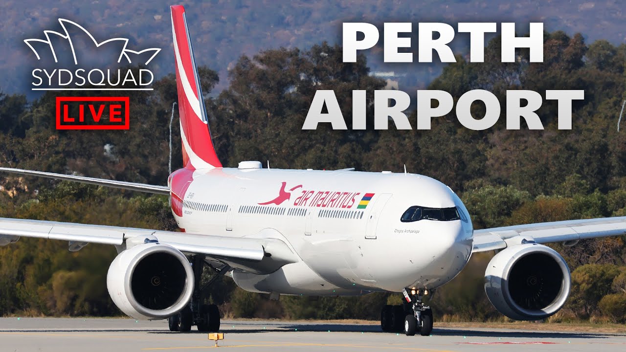 [4K/60] Perth Airport Madness #2! Live Plane Spotting Highlights with SydSquad!