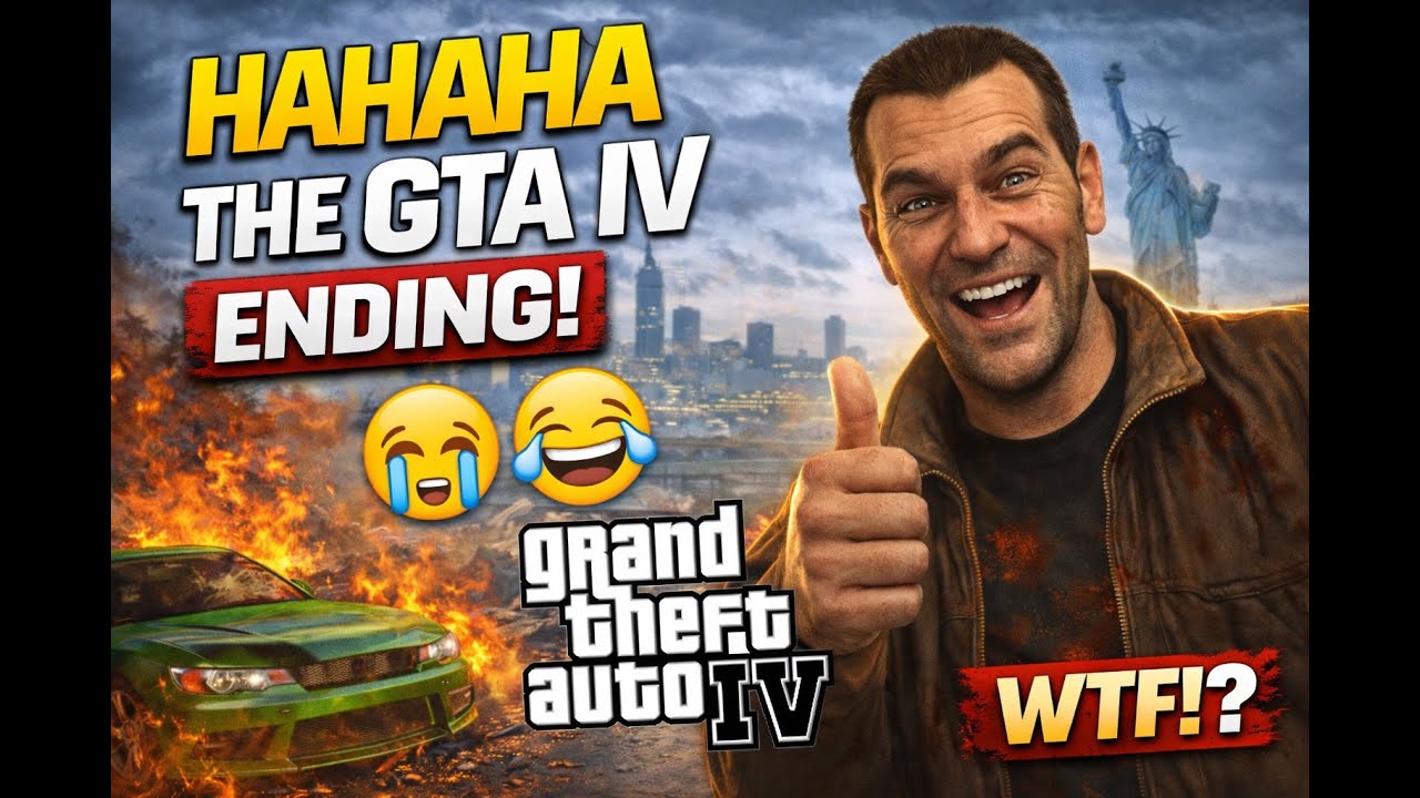GTA IV Ending Be Like… WHAT JUST HAPPENED!? 😂 | Niko Bellic Finale