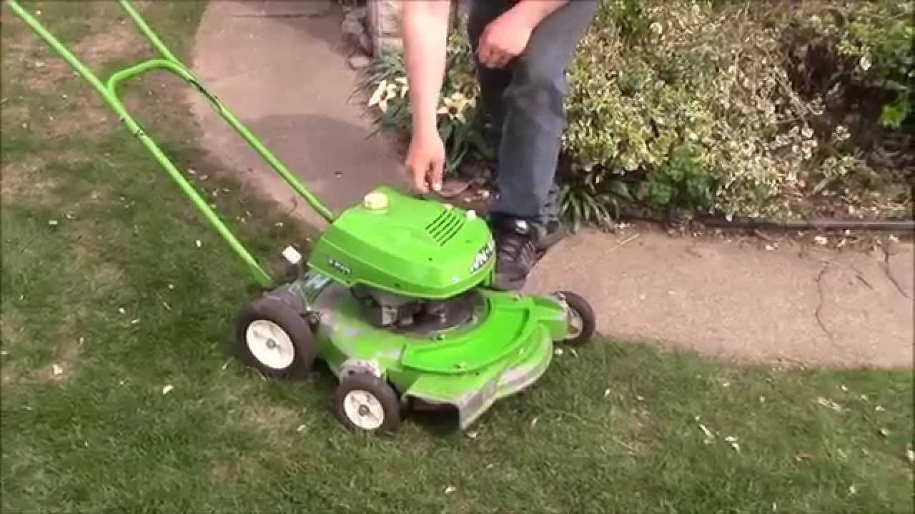 1973 Lawnboy first start/mow of the year.