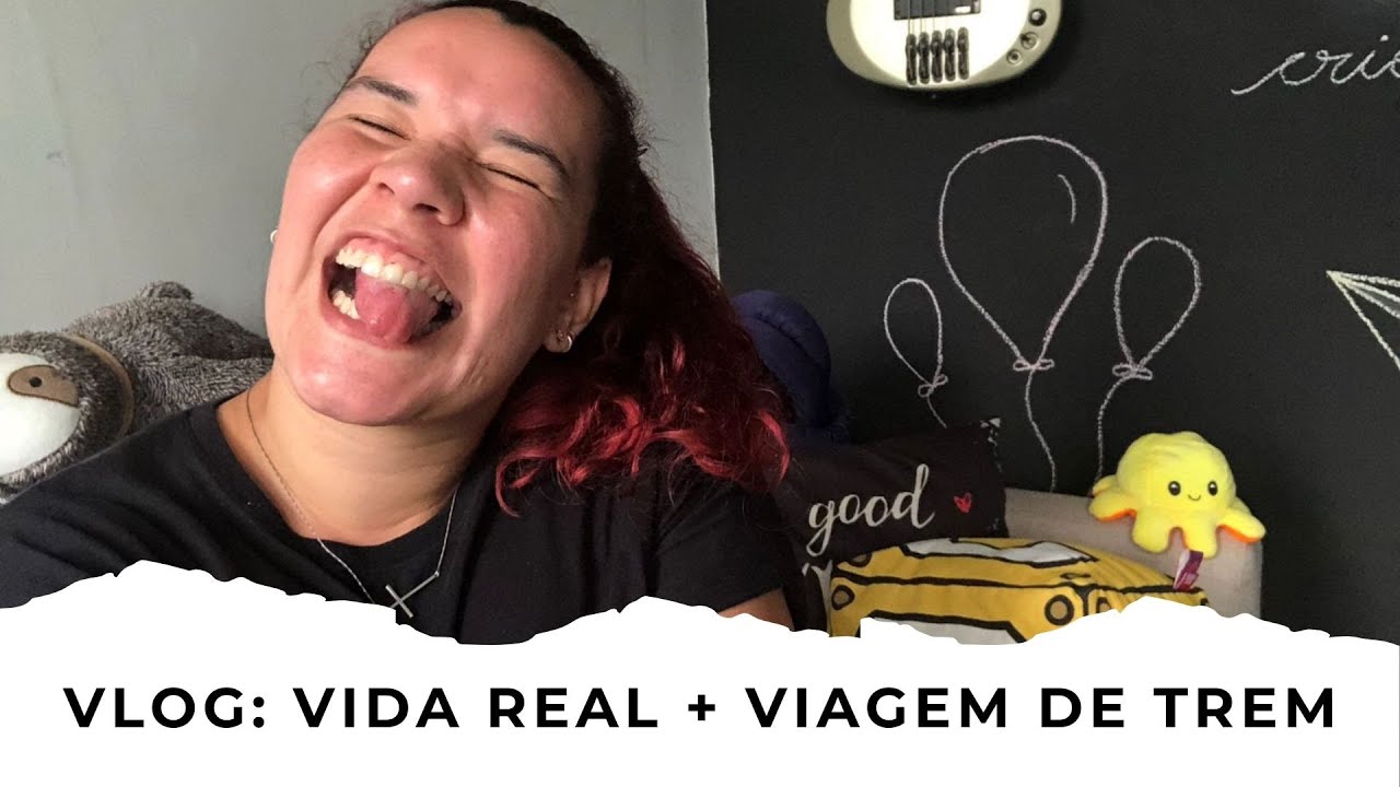 VLOG: VIAGEM DE TREM DA VALE + VIDA REAL