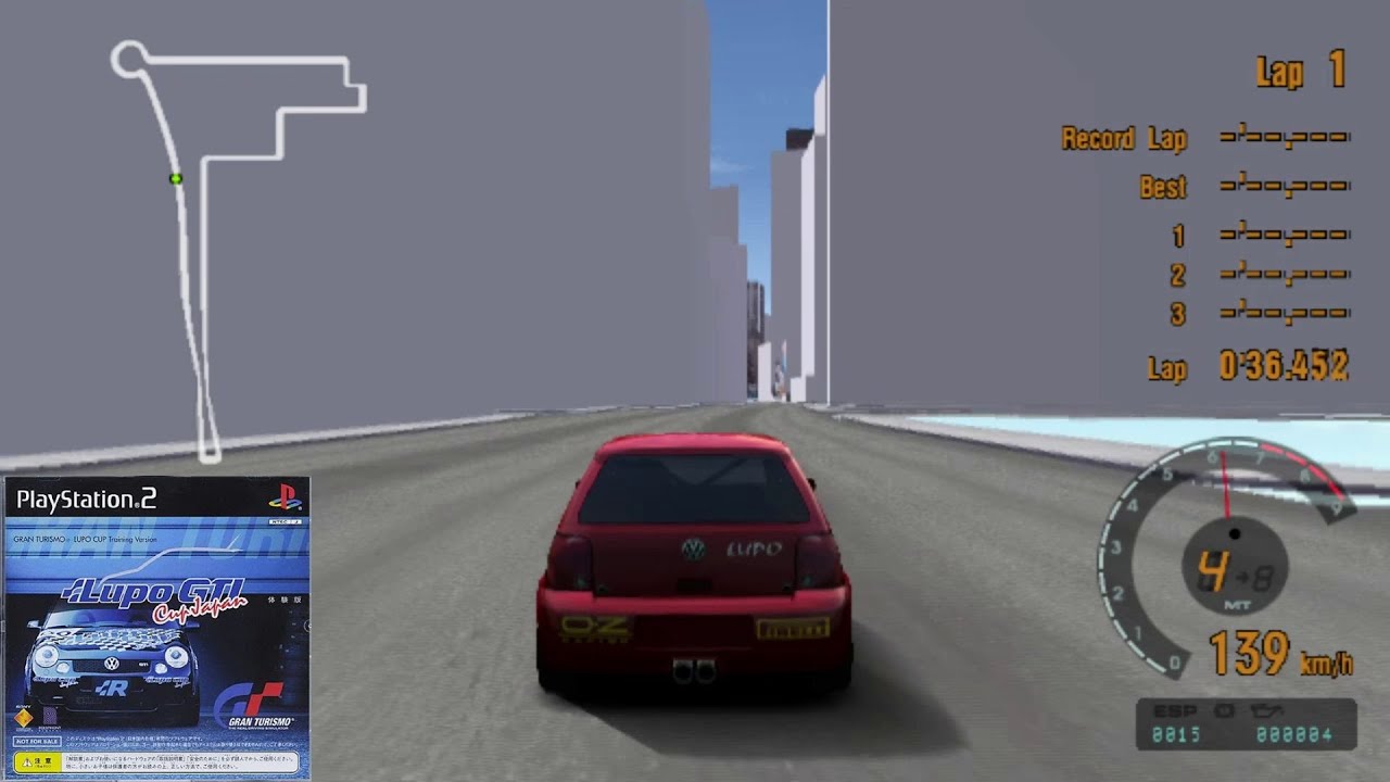 Hidden/Beta Tracks | Gran Turismo: LUPO CUP Training Version 1 | PAPX-90508