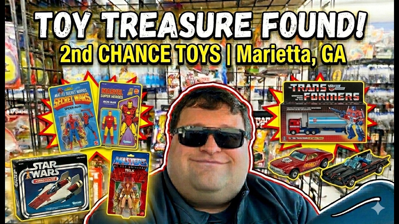 2nd Chance Toys - Vintage Toy Store in Marietta, GA! Transformers, Star Wars, TMNT, & MORE!!!!