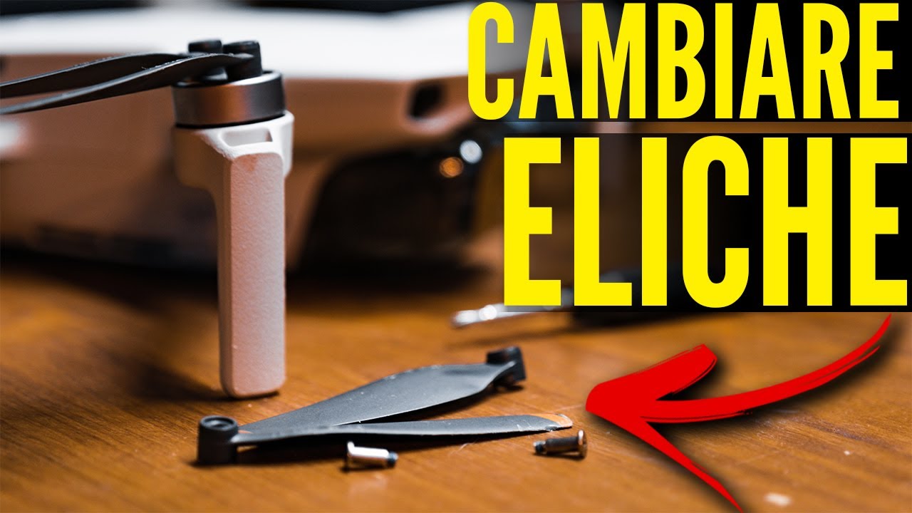 Eliche DANNEGGIATE - Come sostituire le eliche in modo rapido! - DJI Mini SE