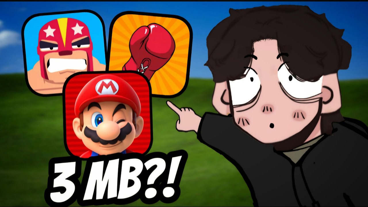 Prob&eacute; JUEGOS de CELULAR que PESAN 3 MB!
