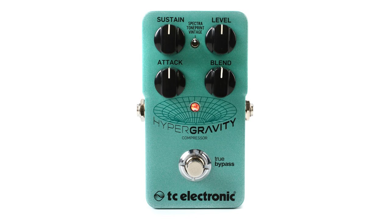 TC Electronic HyperGravity Compressor Pedal with TonePrint