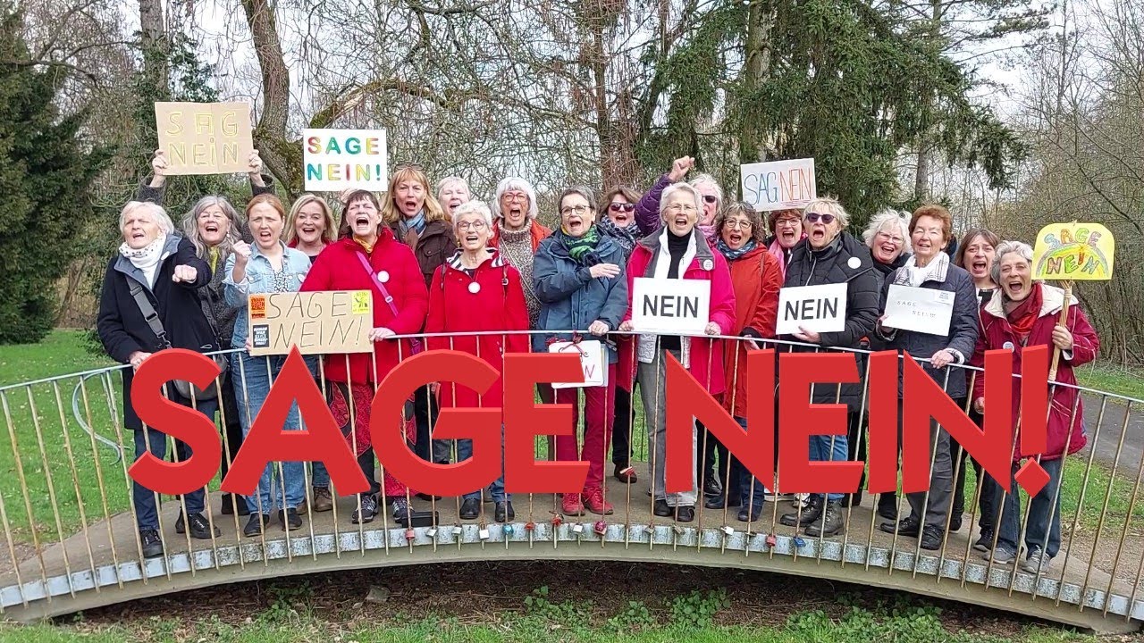 SAGE NEIN! GIESSENER OMAS GEGEN RECHTS SAGEN NEIN! zu Rassismus und Faschismus