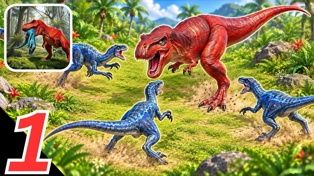 Dinosaur Universe - Dino Evolution RPG - Gameplay Walkthrough Part 1 (iOS, Android)