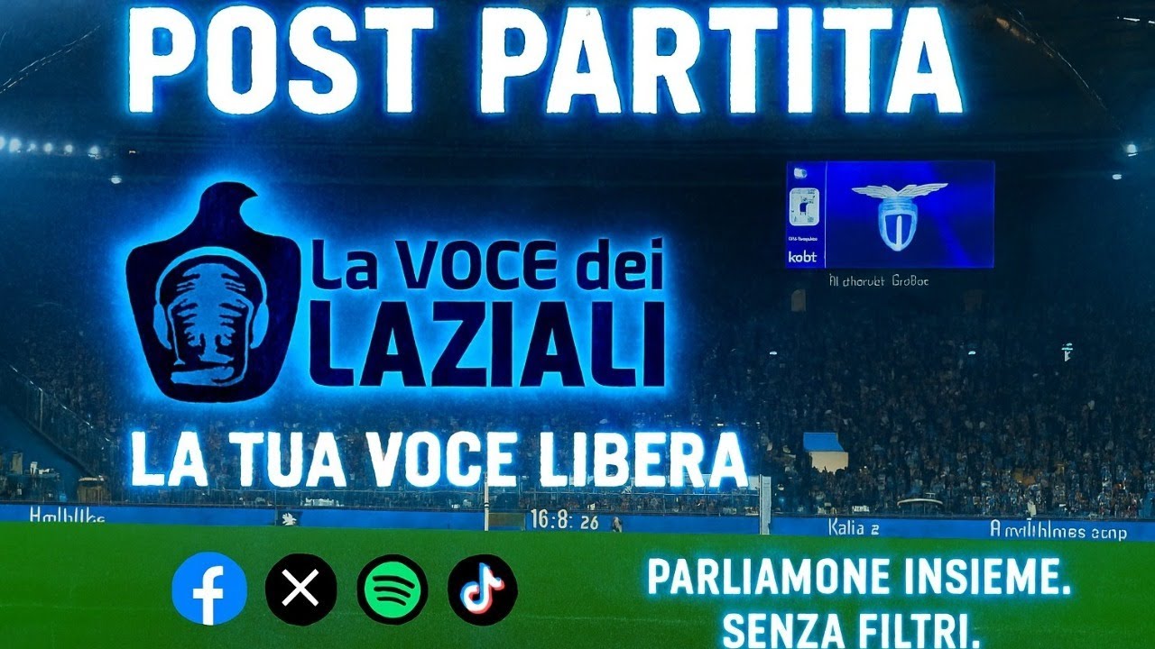 Post partita semifinale Coppa Italia Lazio - Atalanta.