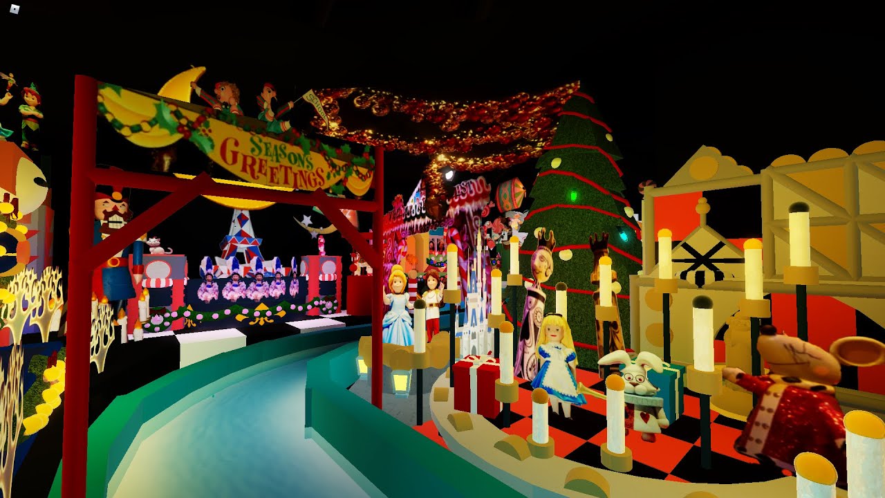 It's a small world custom holiday overlay - Theme Park Tycoon 2 (Final Update)