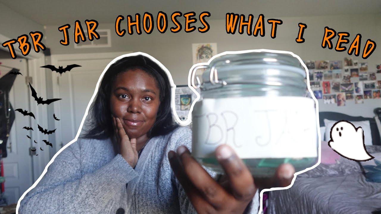 tbr jar chooses my october reads for *spooky season* 🎃👻😈