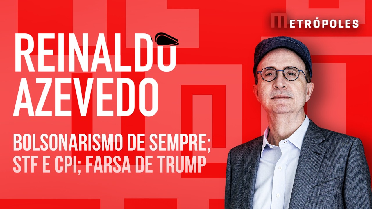 Reinaldo Azevedo no Metrópoles – 02/03/26: Flávio na rua; STF e CPIs; EUA X Irã: ilegal e mentiroso