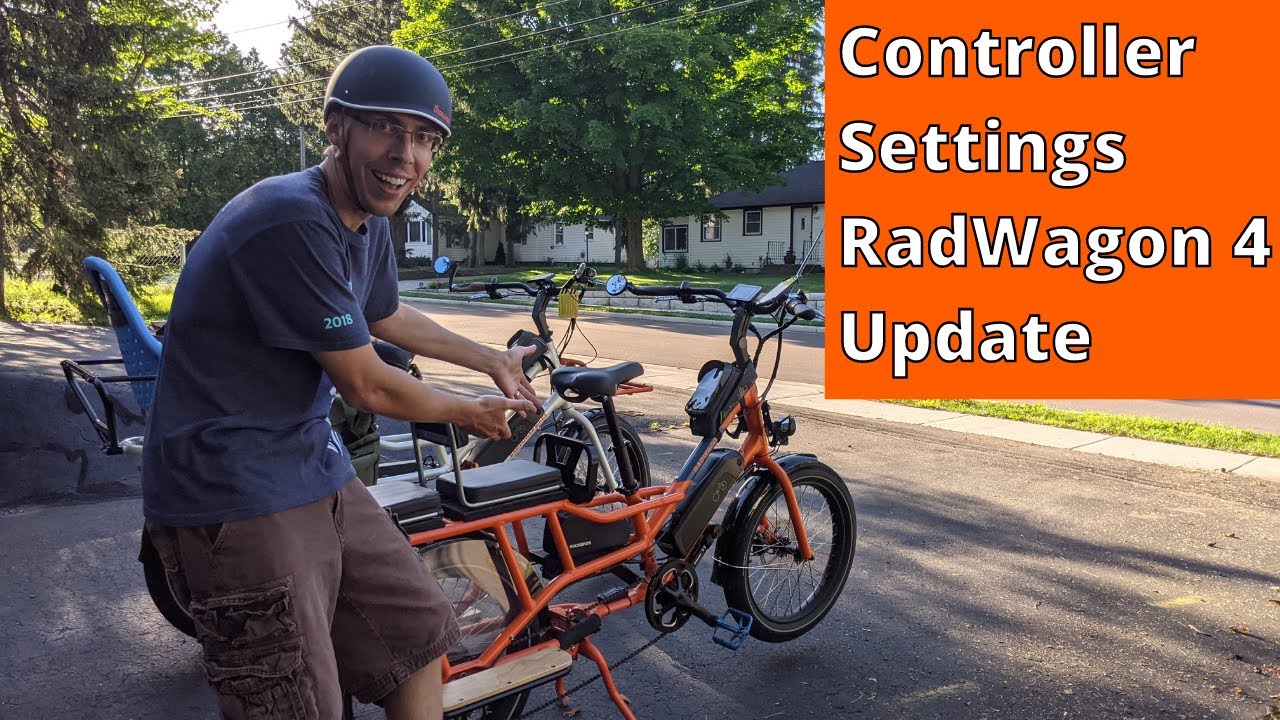 Update on the Super Powered RadWagon 4 and Bolton Controller Settings
