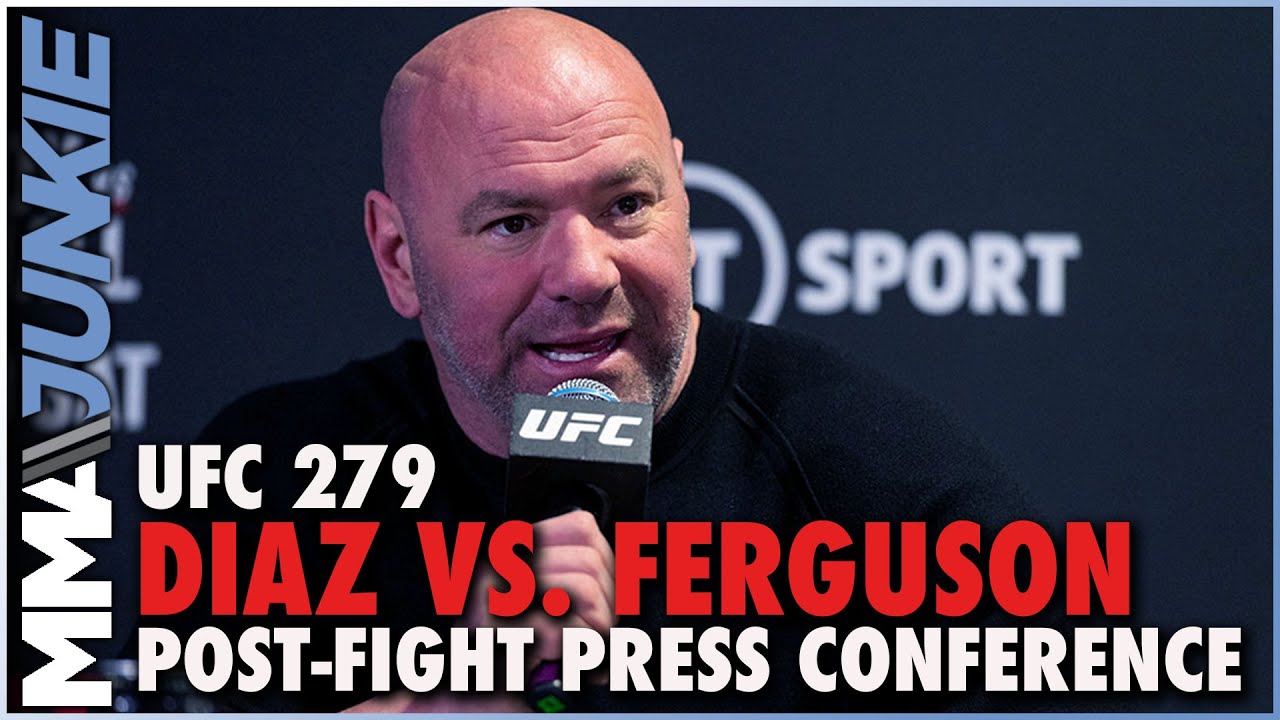 UFC 279: Diaz vs. Ferguson Post-Fight Press Conference Live Stream