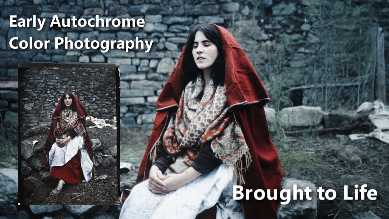 Brought to Life - Early Color Autochrome Color Photography c.1910