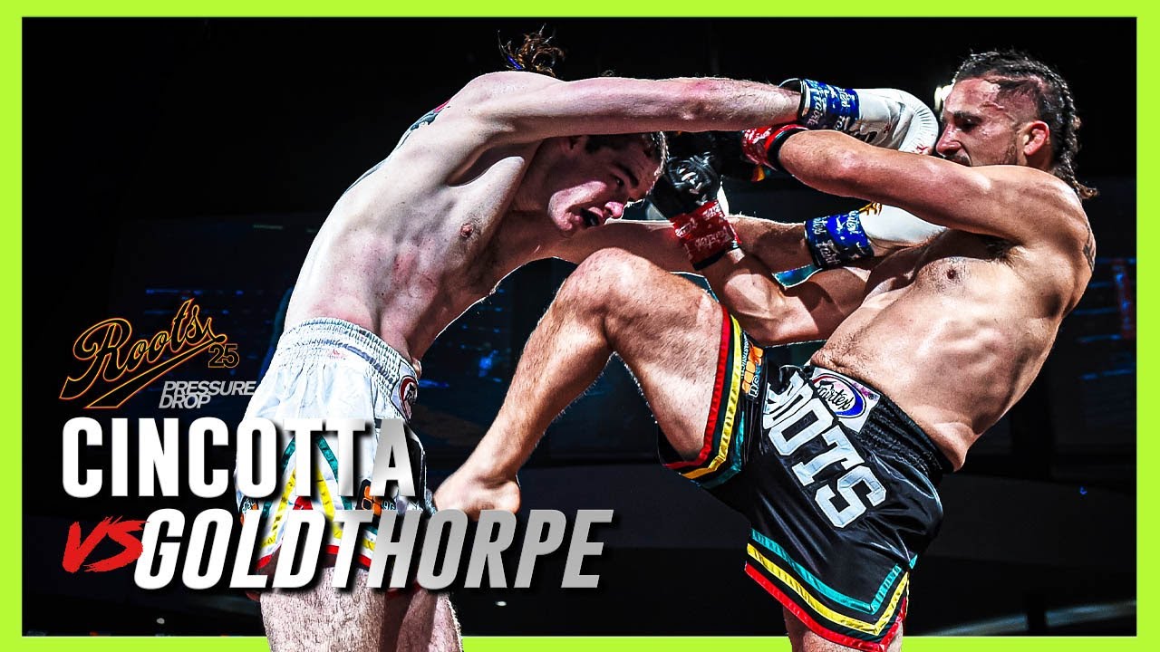 Roots Muaythai 25:  Juan-Luc Cincotta vs Declan Goldthorpe
