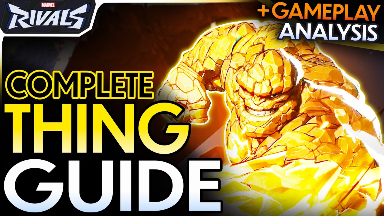 #1 THE THING GUIDE! - Ability Tips + How to Play + The Thing Gameplay! || MARVEL RIVALS