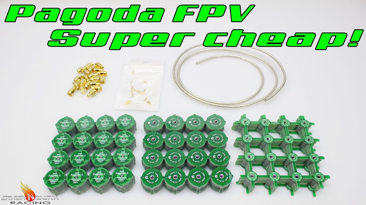 How to build pagoda FPV antennas for less than $2.00 each!
