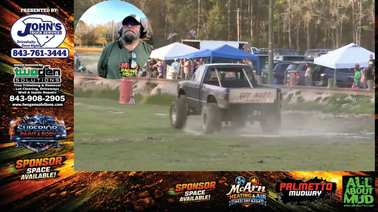 The action heats up at Branchville Mud Bog