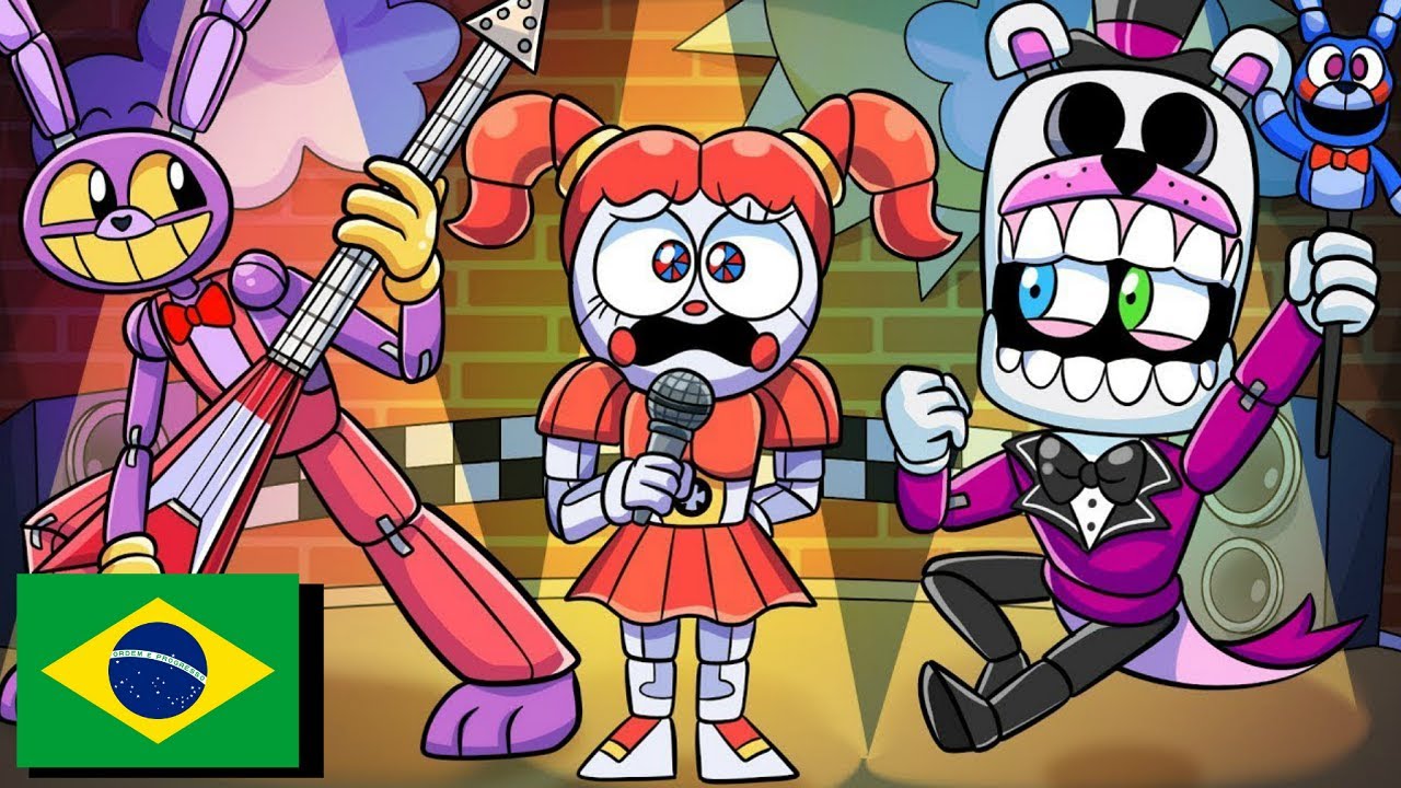 O INCRIVEL CIRCO DIGITAL mas são ANIMATRONICS!? O Incrível Circo Digital Animação não oficial