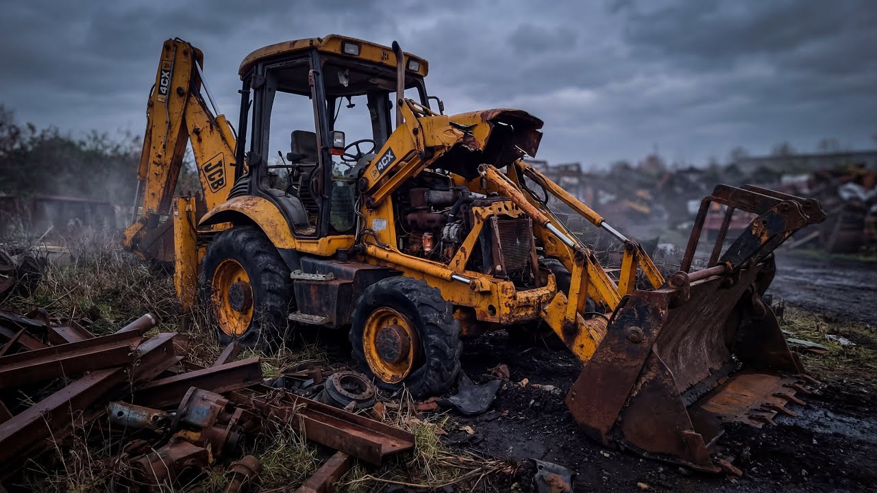 ASMR Car Restoration! JCB 4CX Full Restoration Journey