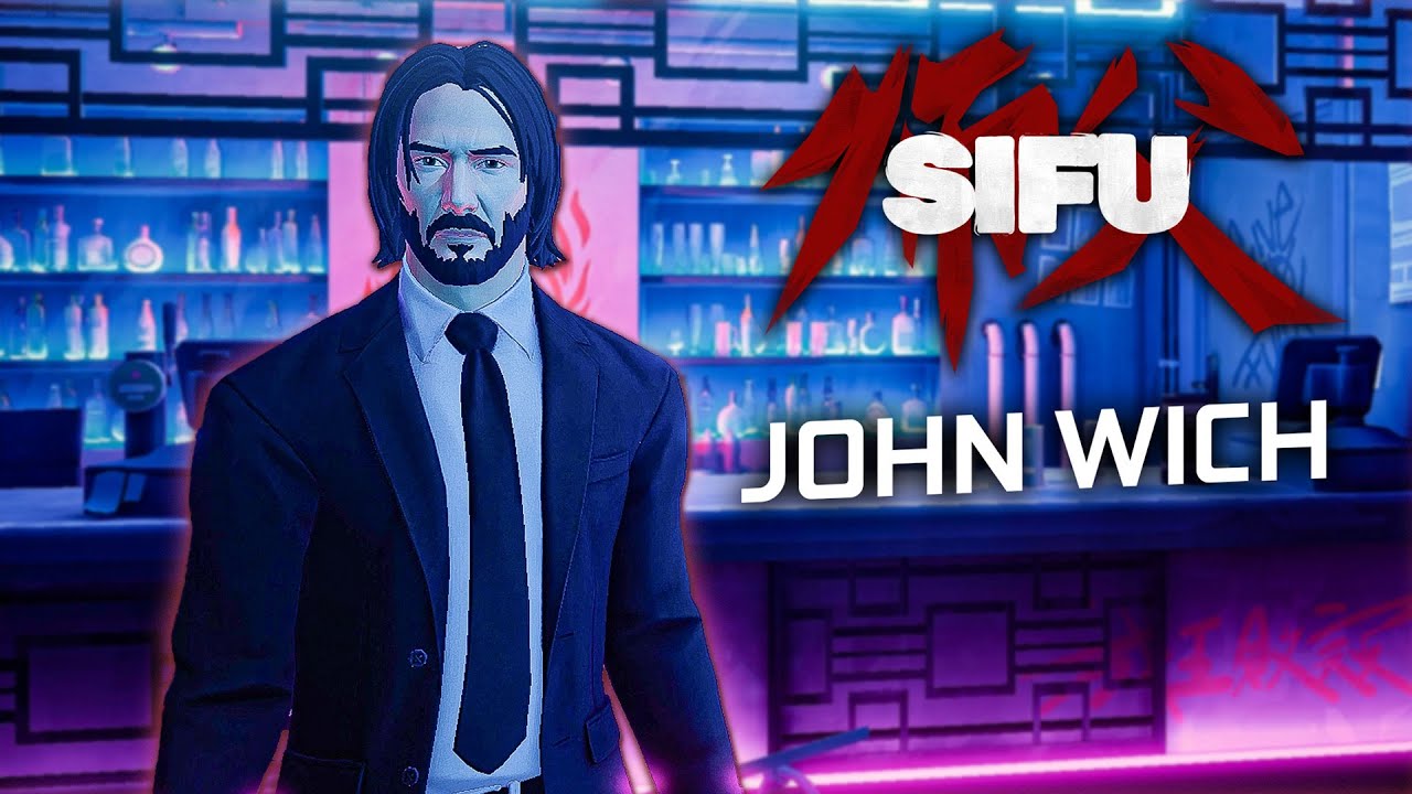 SIFU - John Wick Mod in Sifu - John Wick Gameplay