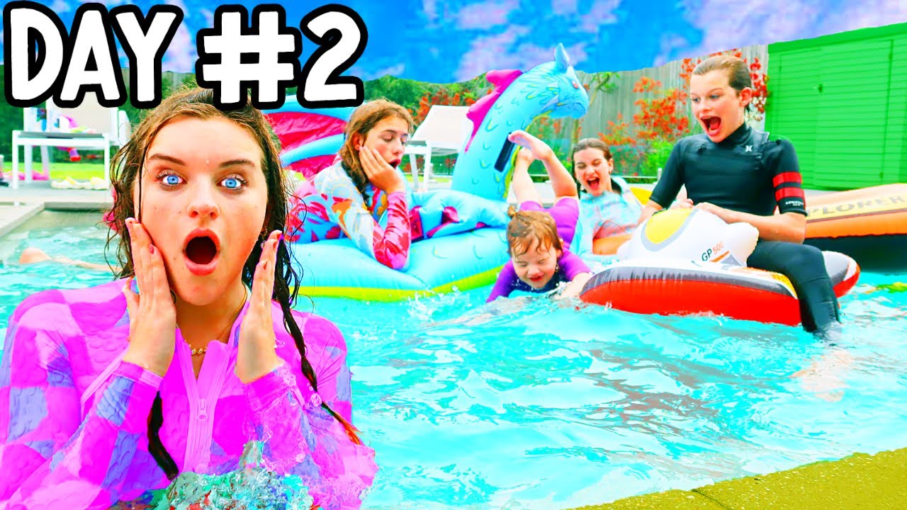 LAST TO LEAVE THE POOL wins ANYTHING YOU WANT w/Norris Nuts