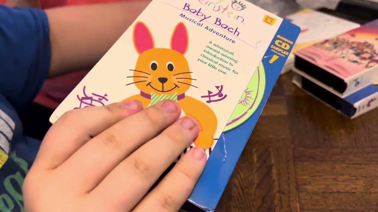 Baby Bach 2003 VHS with Soundtrack CD Unboxing