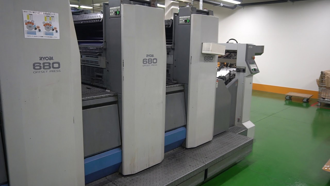 Ryobi 684 2002 Machine 100% used in Japan