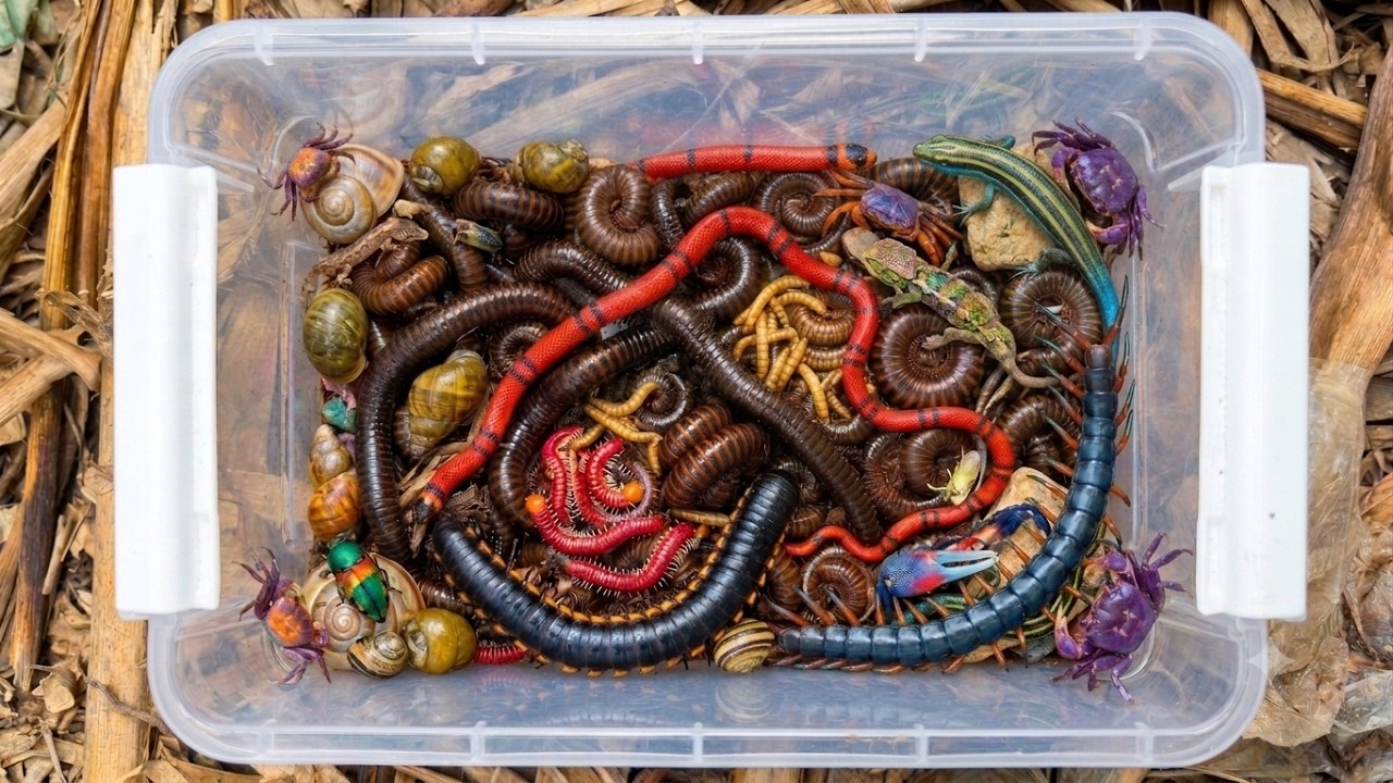 OMG, Catching The King Millipedes after Rain stop